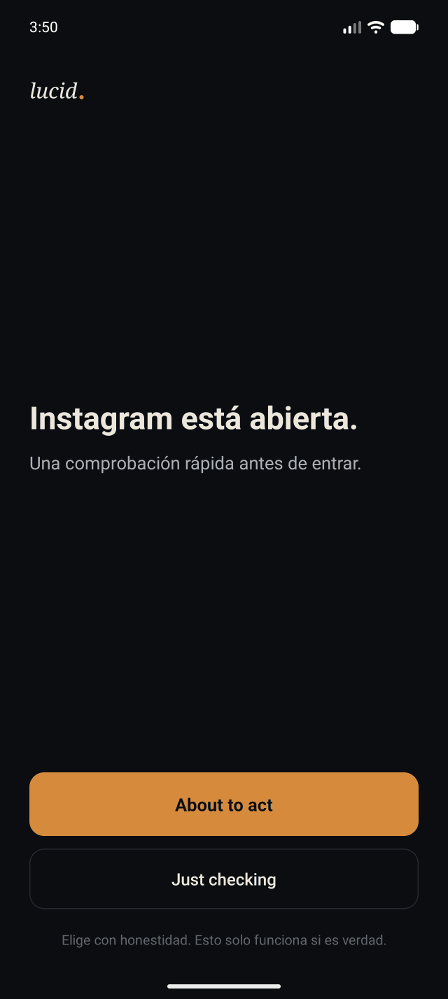 Detectado en cuanto se abre una app vigilada